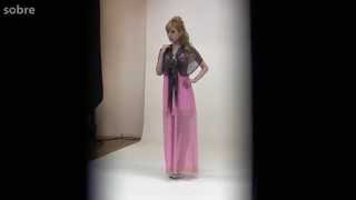 キャバ嬢★ソブレガールズ　撮影会★　ドレス　ショール