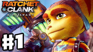Ratchet & Clank: Rift Apart - Gameplay Walkthrough Part 1 - Intro and Nefarious City! (PS5)