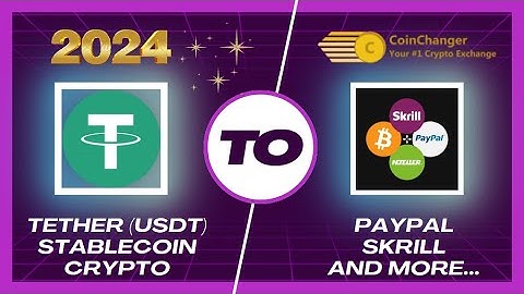 Transfer TETHER USDT to PAYPAL USD & EUR Withdraw Exchange Tutorial | Instant Process