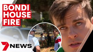 friendlyjordies' Jordan Shanks speaks to media after his Bondi home was firebombed | 7NEWS