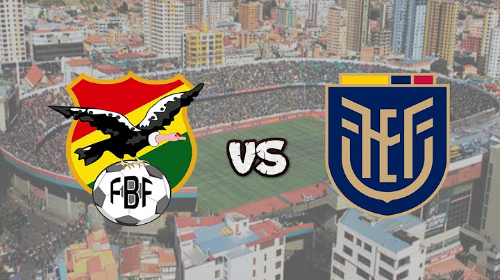 Bolivia VS Ecuador 1-2