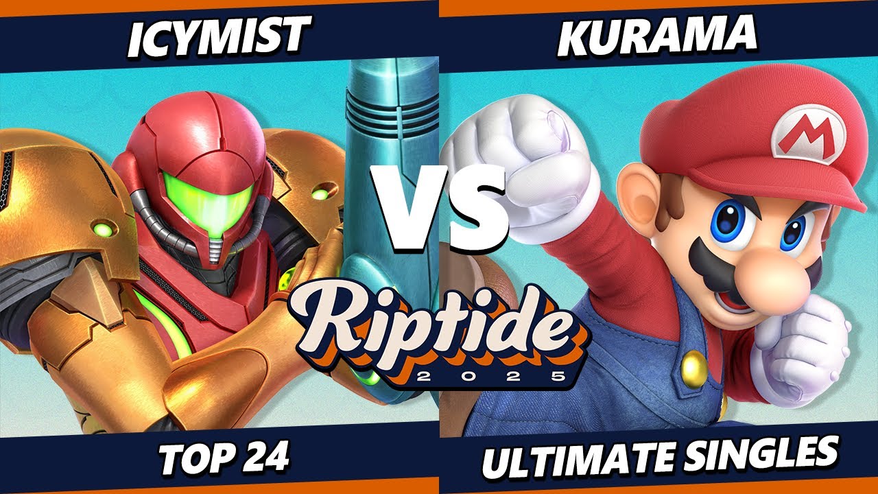 Riptide 2025 - IcyMist (Samus) Vs. Kurama (Mario) Smash Ultimate - SSBU