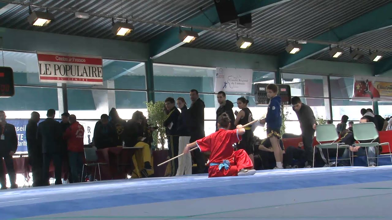 Gunshu imposé 1 - Championnat de France wushu taolu 2012