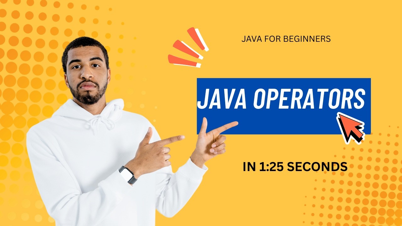 Java Operators Explained in 1:25 Seconds ⚡ | Java for Beginners #2 ...
