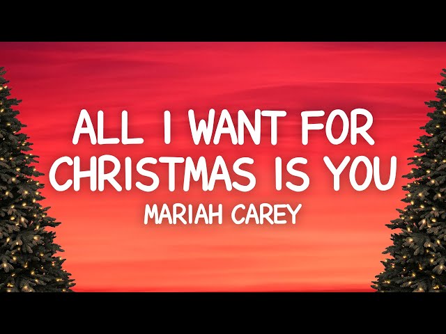 Mariah Carey - All I Want For Christmas Is You (Lyrics) class=