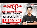SSC Foundation Reasoning 2026 | SYLLOGISM Reasoning | SSC CGL, CHSL, CPO, MTS | By Jitin Sir