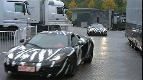 McLaren MP4-12C Experimental Prototype Test promo video
