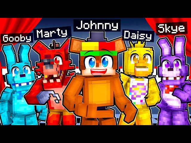 Five Nights at JOHNNY'S in Minecraft… class=