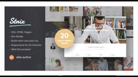 Strix - Multipurpose HTML5 Template | Themeforest Templates