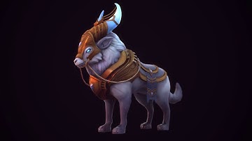 A LowPoly MMO Game Character