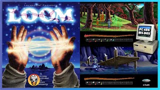 Loom - i486 MS-DOS gameplay on Mister FPGA