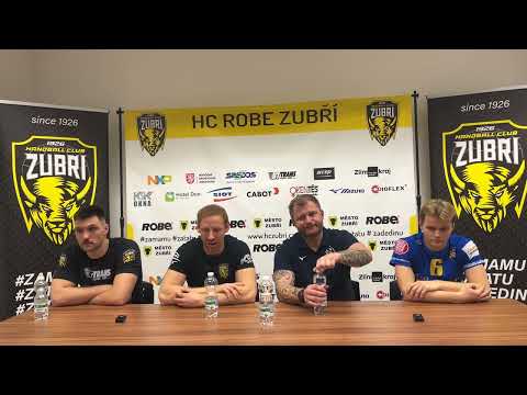 Tisková konference: HC ROBE Zubří - KH ISMM Kopřivnice (11. kolo)