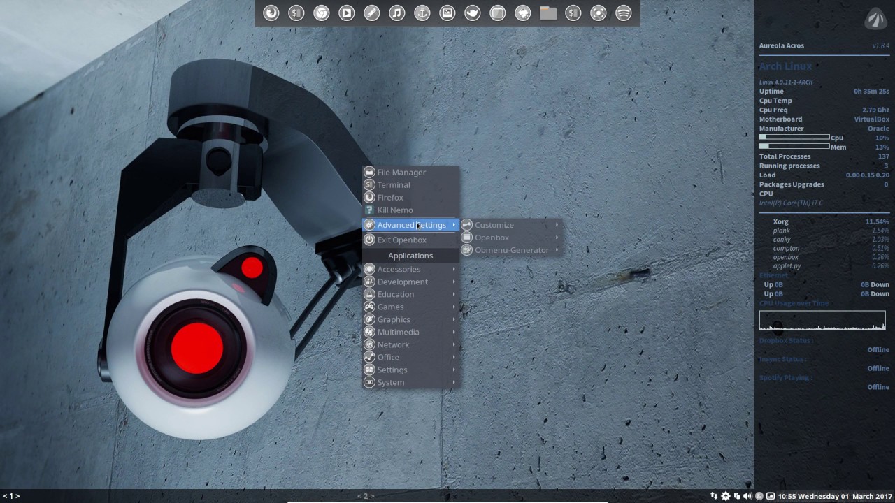 Antergos : Openbox installation and configuration - 6 openbox ...