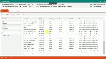 JustDial Extractor | 2019