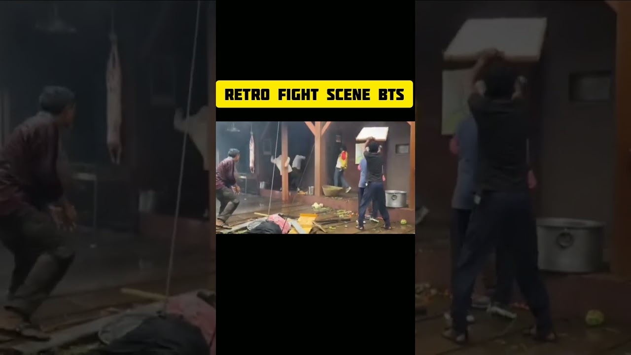 RETRO FIGHT SCENE BTS 💥🔥 | RARE VIDEO 😱 | 