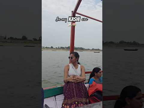 In my Kashi era🦢🪷 #kashi #varanasi #travel #love #shiva #momentsbymon #youtubeshorts #kashiyatra