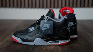 Air Jordan 4 Bred Reimagined 2024 Review and On Foot