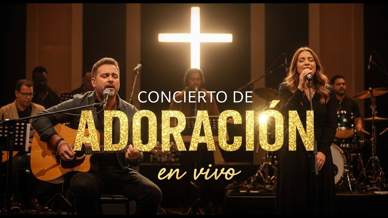 💖 Dios Está Aquí | Concierto Cristiano de Adoración en Vivo 💖
