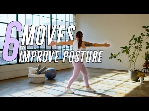 6 Moves To Improve Your Posture | Movement Of The Month Club | Well+good