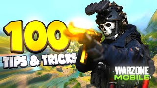 100 TIPS & TRICKS FOR WARZONE MOBILE (Global Launch)