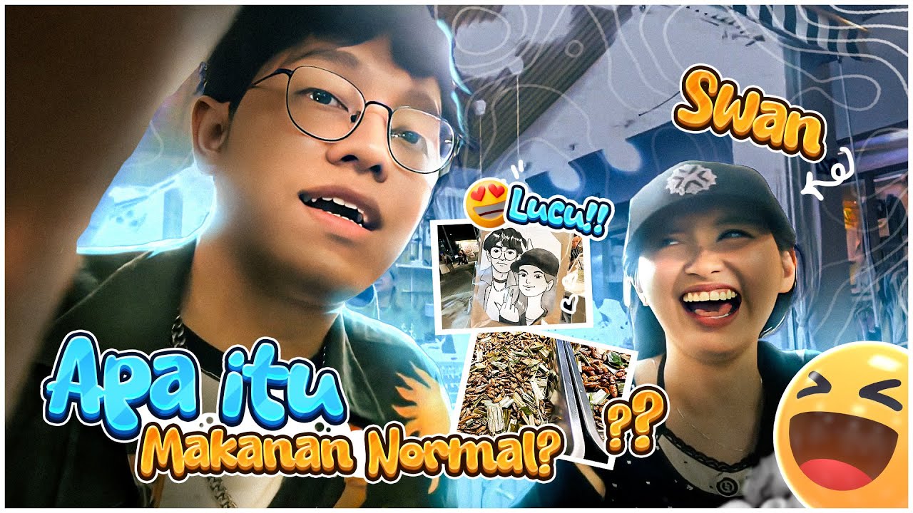 APA ITU MAKANAN NORMAL?!! SWANDY MENCOBA EXTREM FOOD THAILAND!!!