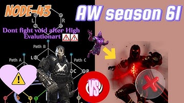 Node 42 Warning: Don’t Fight Void Before Watching! | AW Season 61 | MCOC
