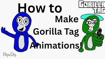 How To Make Gorilla Tag Animations On Your Phone So Easy!