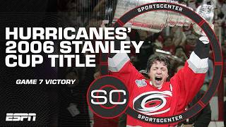 The Last Time The Carolina Hurricanes Won The Stanley Cup Final In 2006 Sportscenter