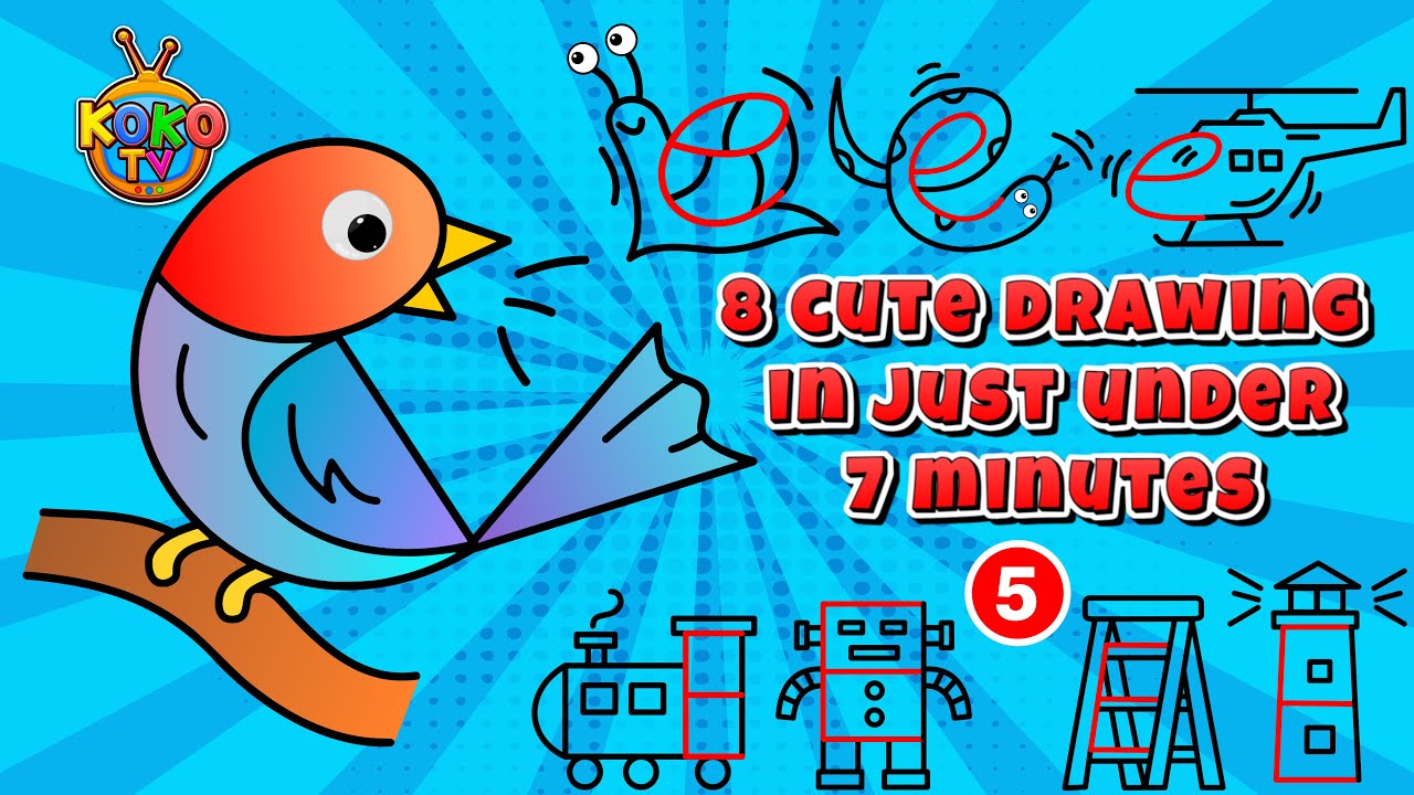 Drawing Delights: From E to e | Transform Letters into Amazing Art! 🎨 ...