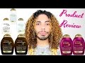 OGX Organix Product Review Macadamia Oil, Keratin Oil, Coconut Milk, Coconut Oil Shampoo & Condition