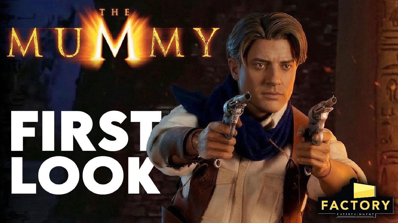 First Look at this 1/6 Scale The Mummy Rick O'Connell Figure - YouTube