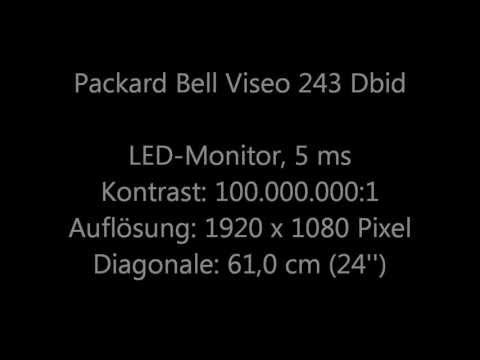 Unboxing: Packard Bell Viseo 240DX 24'' Full HD 1080p Monitor