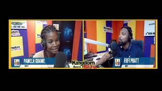 Pamela Odame Breaks Down In Tears As She Recounts How She Lost Her Son Through Cesarean Section