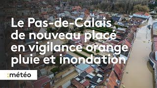 Le Pas-de-Calais de nouveau placé en vigilance orange pluie et inondation