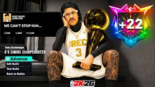 This 6'9 PLAYMAKING SHARPSHOOTER Build is DOMINATING Meta Players on NBA 2K26 Best Tall Guard Build screenshot 4