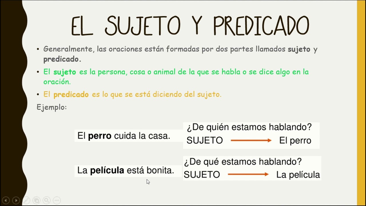 Frases De Sujeto Y Predicado