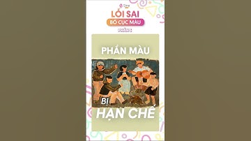 Sửa lỗi sai Bố cục màu thi Đại học Mỹ thuật TPHCM - Phần 5  #painting