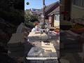 🔥 Smart Stone Wall Installation Machine | Fastest Retaining Wall Construction Ever.