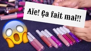 MAKEUP DECLUTTER Partie 3 (Rouges à lèvres, Glosses, Liquid lipsticks, lipliners)