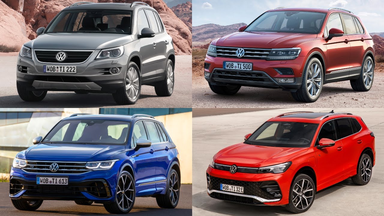 From 2007 to 2024: Witness the Transformation of VW Tiguan! - YouTube