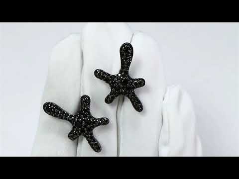 Серебряные серьги SKLV с фианитом 94024122