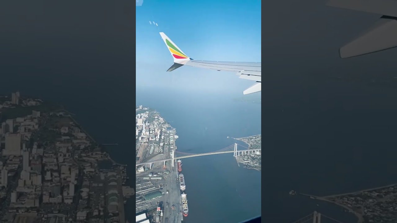 #shorts #short #takeoff #maputo  #africa #bridge #plane