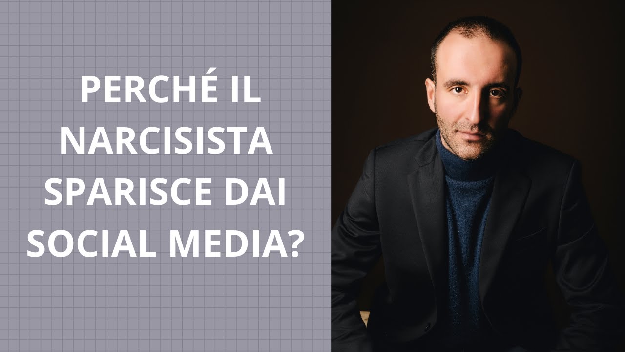 PERCHÉ IL NARCISISTA SPARISCE DAI SOCIAL MEDIA?