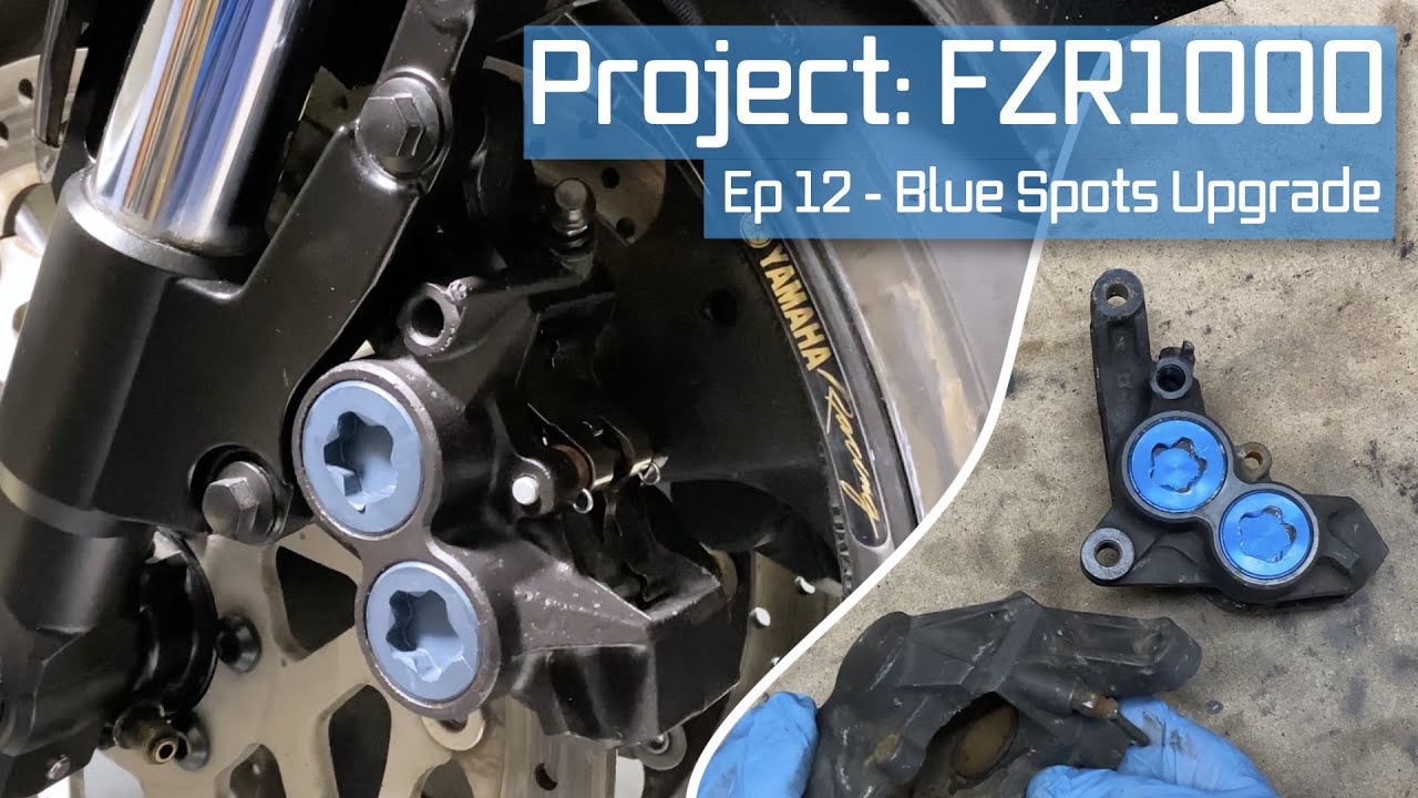 12 - Blue Spots Upgrade for my FZR1000