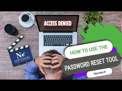 How to Use the Password Reset Tool - NTCC Video Series # 1