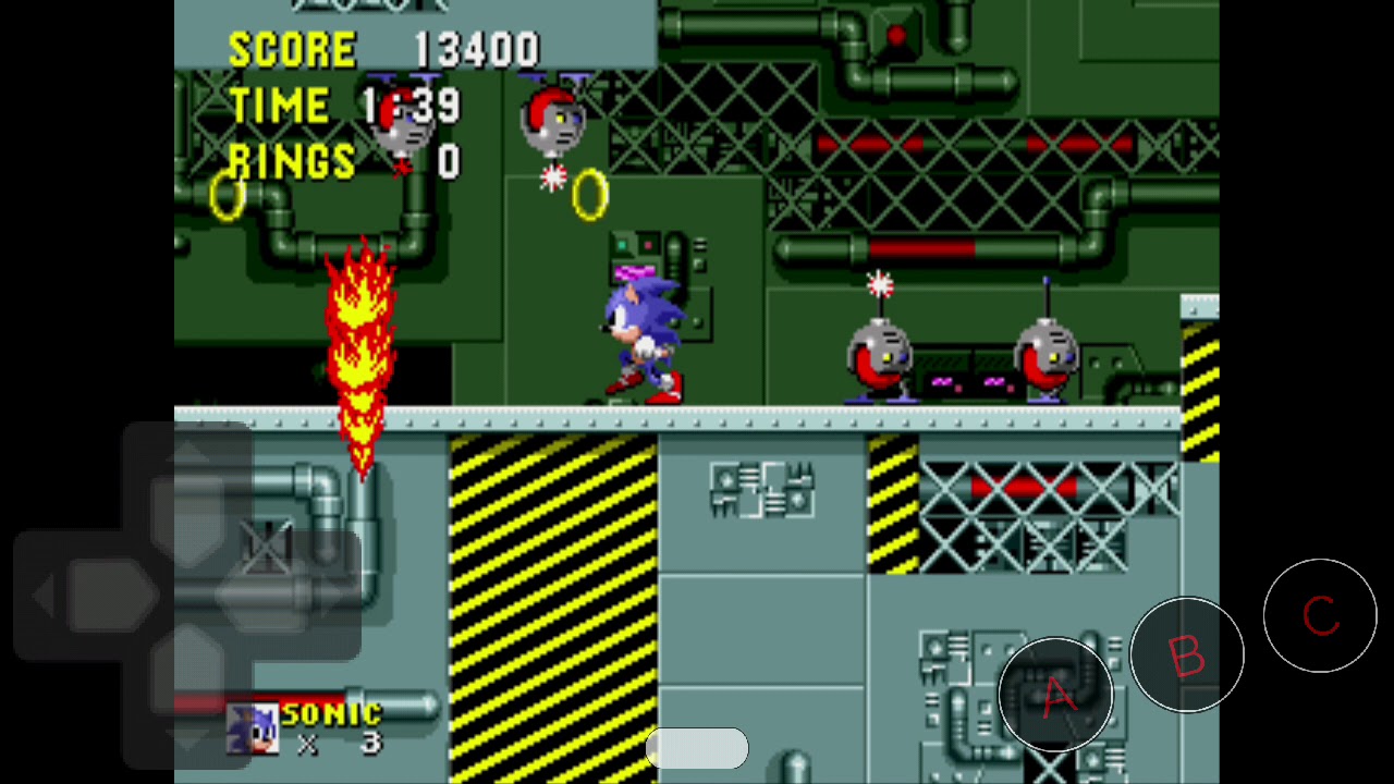 Sonic The Hedgehog (Part 6) Scrap Brain Zone - YouTube