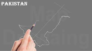 How To Draw Pakistan Map Easy Way To Make Outline Map Of Pakistan