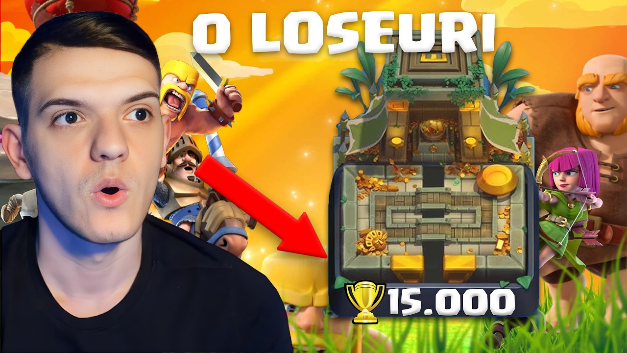 AM FACUT 15.000 TROFEE fara niciun LOSE! *DECK TOXIC*