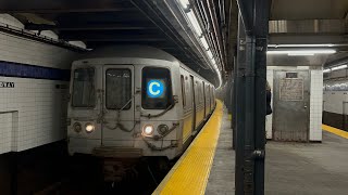 IND 6th Ave Line: (A) (C) (F) Trains @ East Broadway (R46, R160A, R160B, R179, R211A)