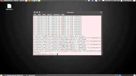 Office 2003 Pro Install on Ubuntu GNU/Linux with Wine and Kegel